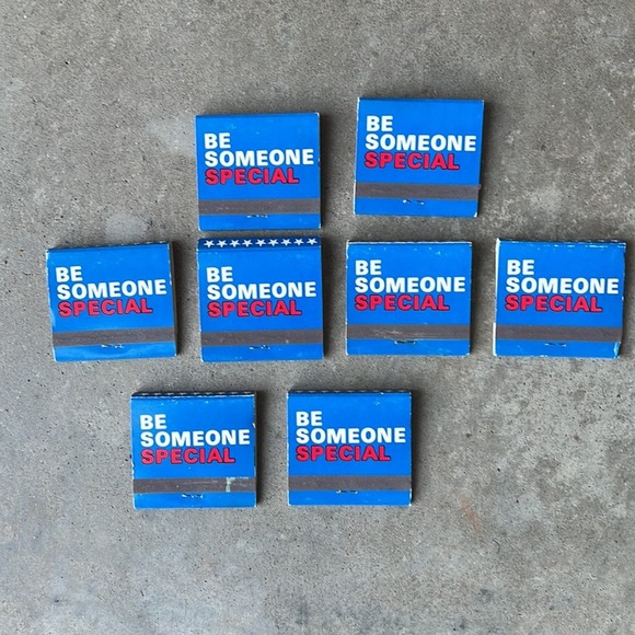 Vintage Go Navy Be Someone Special Military Slogan Matchbooks Lot - Picture 3 of 4